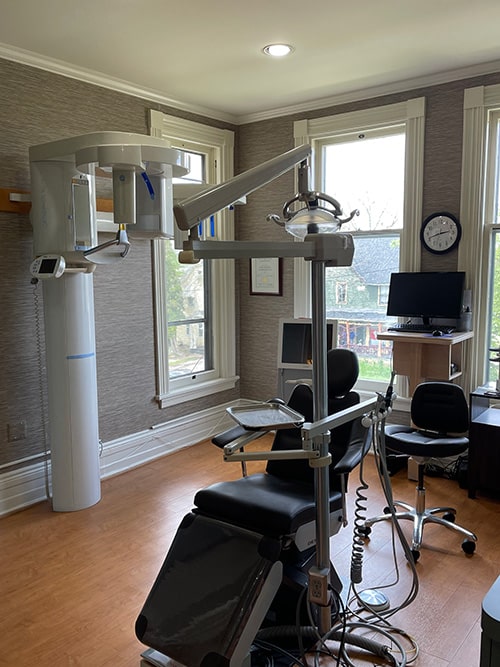 Treatment room McNamara Orthodontics in Ann Arbor, MI